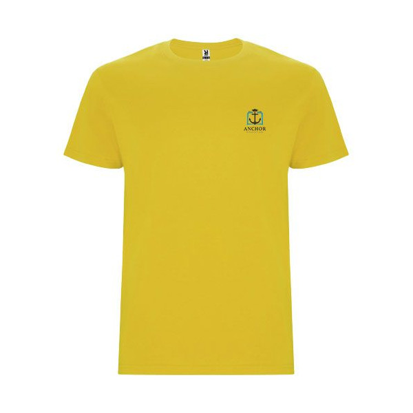 T-shirt Stafford à manches courtes pour enfant - Col rond, coutures latérales - Personnalisation facile - BCM Goodies