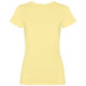 T-shirt femme à manches courtes délavé col ras du cou - BCM Goodies