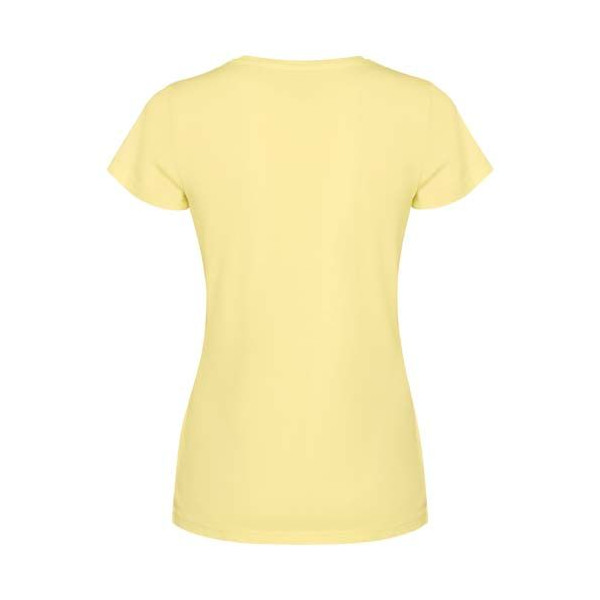 T-shirt femme à manches courtes délavé col ras du cou - BCM Goodies