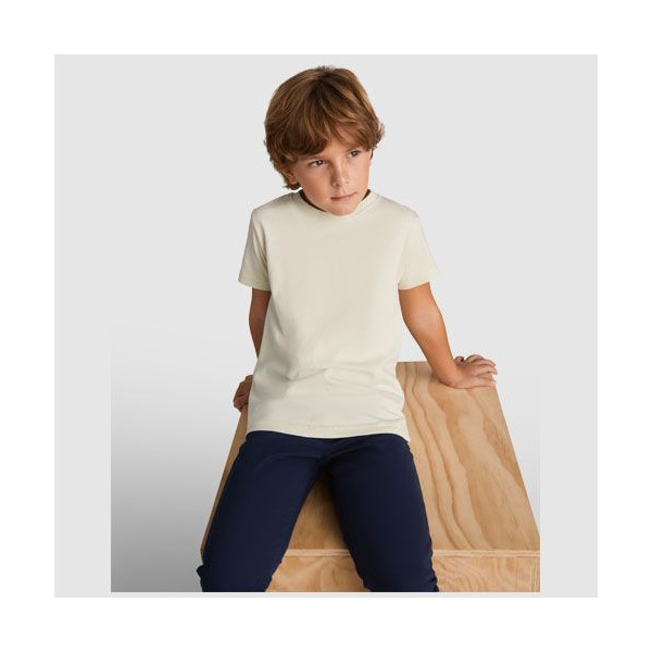 T-shirt Stafford à manches courtes pour enfant - Col rond, coutures latérales - Personnalisation facile - BCM Goodies