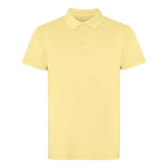 Polo unisexe à manches courtes - Finition délavée - Col et poignets côtelés 1x1