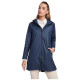 Veste imperméable pour femme Sitka avec capuche et détails contrastés - BCM Goodies