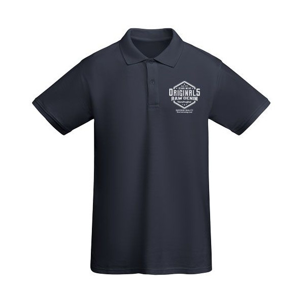 Polo Prince en coton organique à manches courtes pour homme - BCM Goodies