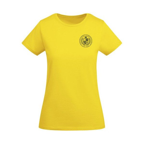 T-shirt ajusté à manches courtes pour femme en coton organique - BCM Goodies