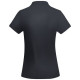Polo ajusté à manches courtes pour femme en coton organique - BCM Goodies