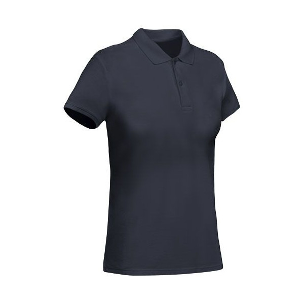 Polo ajusté à manches courtes pour femme en coton organique - BCM Goodies
