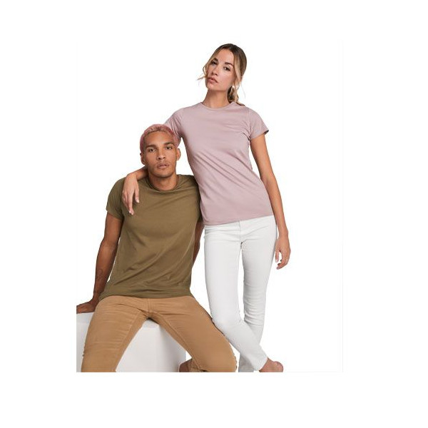 T-shirt ajusté à manches courtes pour femme en coton organique - BCM Goodies