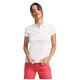 Polo ajusté à manches courtes pour femme en coton organique - BCM Goodies