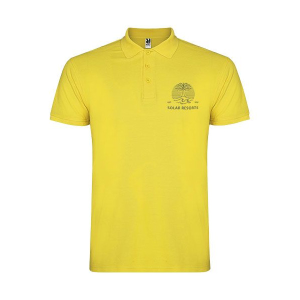 Polo Star à manches courtes pour homme - Polo publicitaire de qualité pour entreprises
