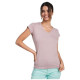 T-shirt Victoria col en V manches courtes pour femme - Personnalisation logo | BCM Goodies
