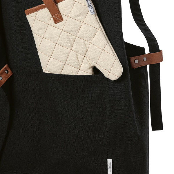 Tablier personnalisable Kandinsky en coton recyclé – Accessoire écoresponsable pour entreprises et événements