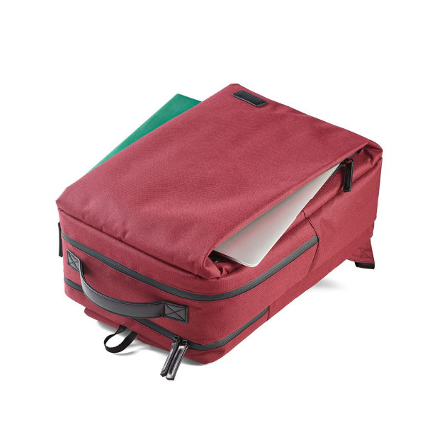 Sac à dos Oslo 20L en polyester recyclé avec compartiment ordinateur – BCM Goodies