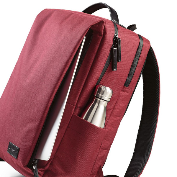 Sac à dos Oslo 20L en polyester recyclé avec compartiment ordinateur – BCM Goodies
