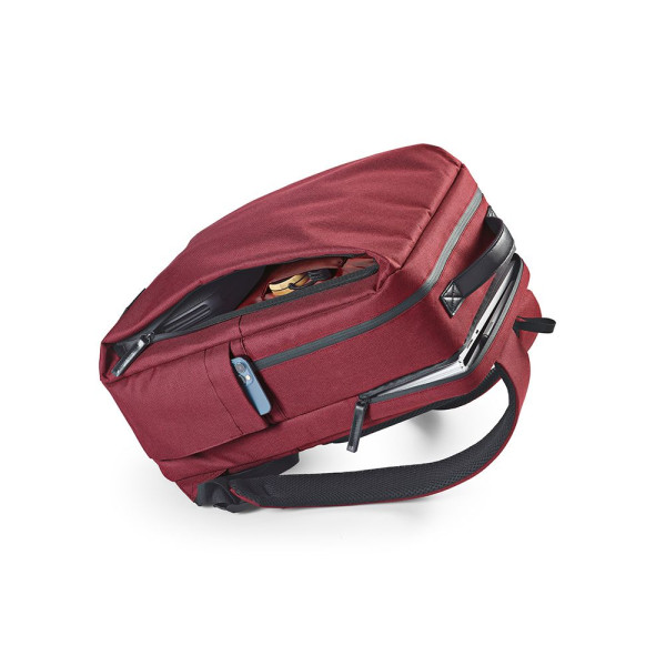 Sac à dos Oslo 20L en polyester recyclé avec compartiment ordinateur – BCM Goodies