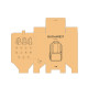 Sac à dos personnalisable Bucharest 18L en polyester recyclé – Idéal pour événements, cadeaux d’entreprise et welcome packs