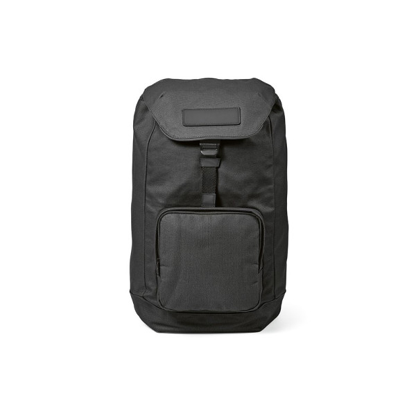 Sac à dos personnalisable Copenhagen Backpack 20L en coton recyclé imperméable avec fermeture boucle G et écusson détachable – B
