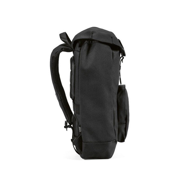 Sac à dos personnalisable Copenhagen Backpack 20L en coton recyclé imperméable avec fermeture boucle G et écusson détachable – B