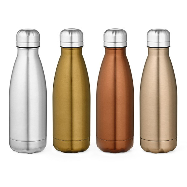 Bouteille isotherme personnalisable Mississippi 450P en acier recyclé – Objet publicitaire éco-responsable pour entreprises