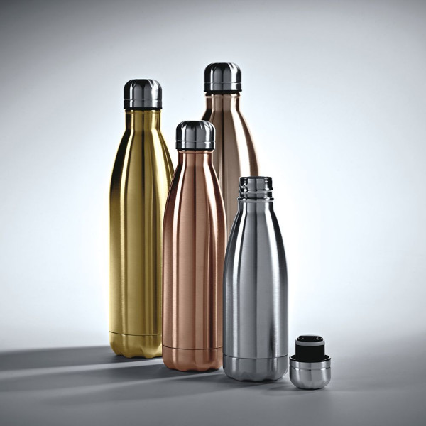 Bouteille Mississippi 550P personnalisable en acier inoxydable recyclé – Goodie écologique pour entreprises | BCM Goodies