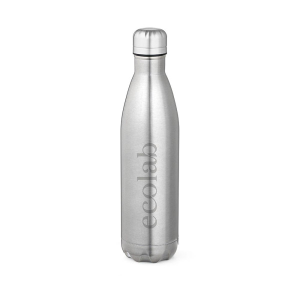 Bouteille personnalisable Mississippi 800P en acier inoxydable recyclé – 4 tailles et 15 couleurs – Cadeau d’entreprise écologiq