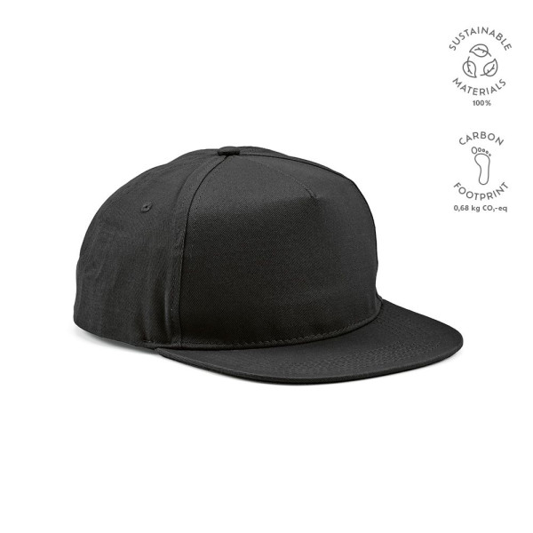 Casquette écologique Cornell Cap en coton recyclé personnalisable – Accessoire responsable pour entreprises