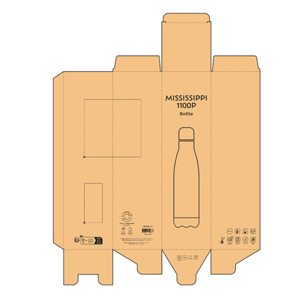 Mississippi 1100P Bottle Personnalisable | BCM Goodies