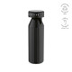 Bouteille personnalisable Timeos 690 ml avec LED – Acier inoxydable recyclé pour communication d’entreprise