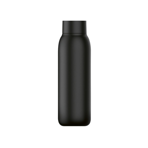 Bouteille isotherme personnalisable La Plata 650 ml en acier inoxydable recyclé avec affichage LED et recharge USB-C – BCM Goodi