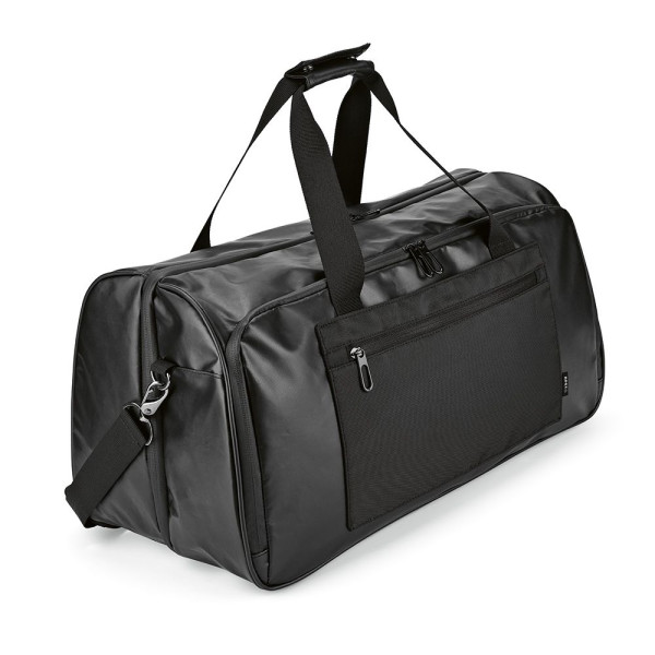 Sac de gym Istanbul en PU recyclé avec poignée trolley et doublure imperméable - BCM Goodies