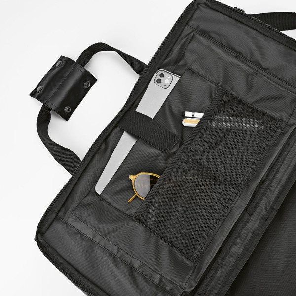 Sac de gym Istanbul en PU recyclé avec poignée trolley et doublure imperméable - BCM Goodies