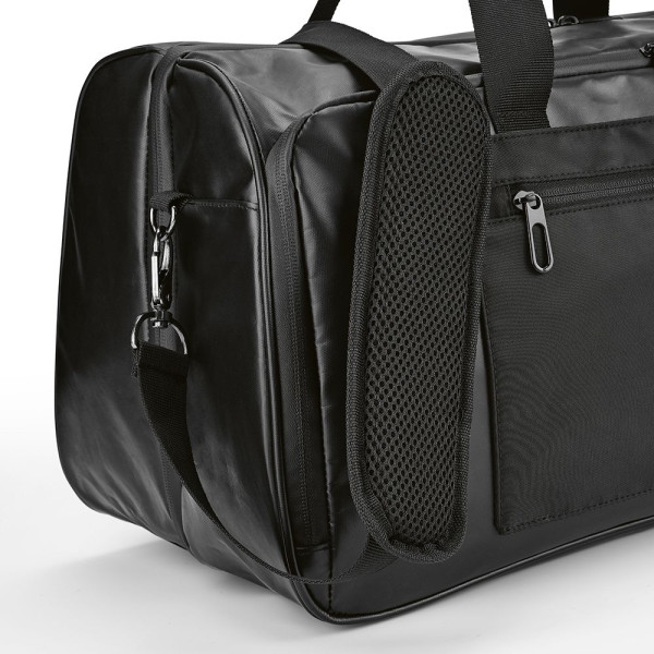 Sac de gym Istanbul en PU recyclé avec poignée trolley et doublure imperméable - BCM Goodies