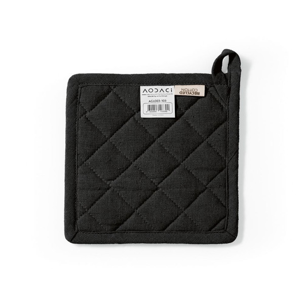 Porte-casserole personnalisable Klimt en coton recyclé – Accessoire de cuisine pour entreprises et cadeaux d’affaires