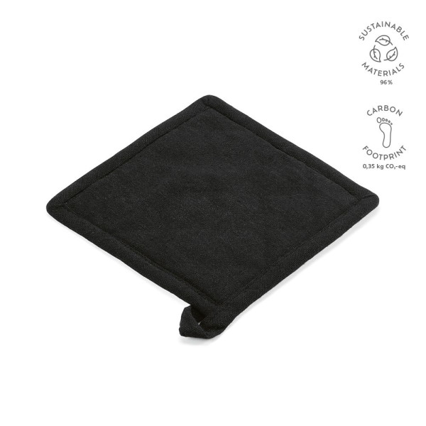 Porte-casserole personnalisable Klimt en coton recyclé – Accessoire de cuisine pour entreprises et cadeaux d’affaires