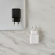 Franklin Cable : câble de recharge éco-responsable USB-A et USB-C 20W en rPET – BCM Goodies
