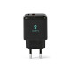Franklin Cable : câble de recharge éco-responsable USB-A et USB-C 20W en rPET – BCM Goodies