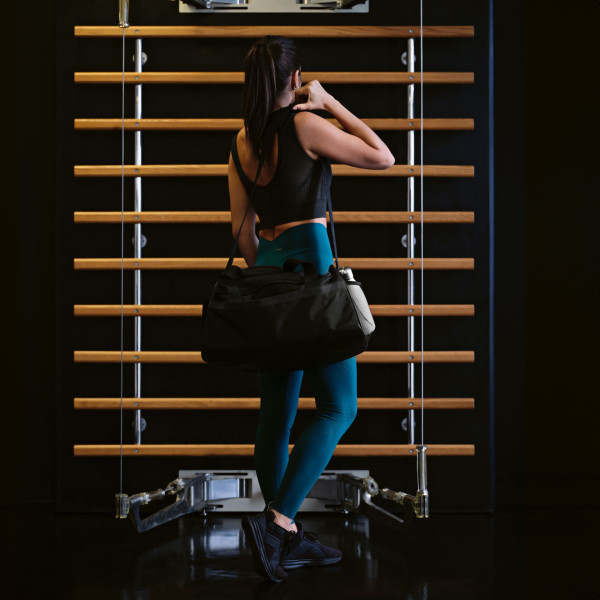Sac de sport São Paulo L Gym Bag 50L imperméable en rPET recyclé avec poches latérales – BCM Goodies