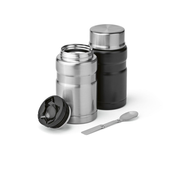 Bocal alimentaire isotherme Dali 800 personnalisé – Food flask écologique en acier inoxydable pour entreprises