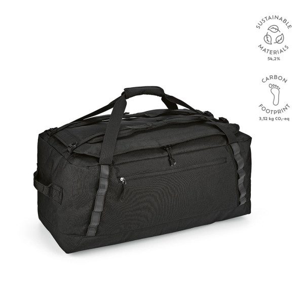 Sac de sport São Paulo XL 75L en rPET – Sac à dos polyvalent BCM Goodies