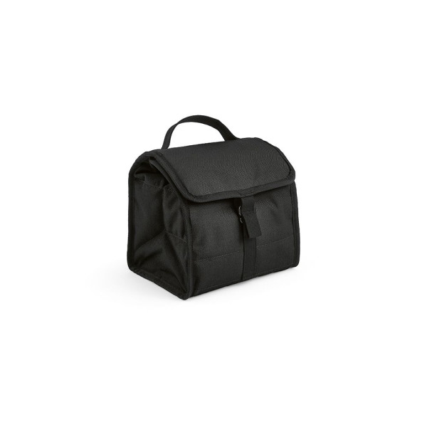 Glacière isotherme personnalisable Reykjavik Cooler en rPET noir – Accessoire outdoor écologique pour boissons fraîches – BCM Go