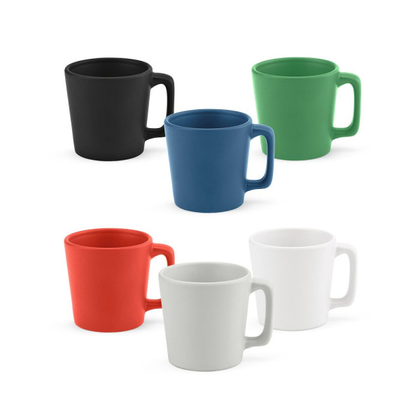 Mug en céramique personnalisable Thames 75 – Design élégant, résistant au lave-vaisselle, idéal pour cadeaux d’entreprise