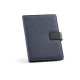 Conférencier personnalisable Tolstoy A5 en rPET avec bloc-notes FSC et fermeture magnétique – Objet publicitaire pour entreprise