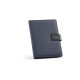 Conférencier personnalisable Tolstoy A5 en rPET avec bloc-notes FSC et fermeture magnétique – Objet publicitaire pour entreprise