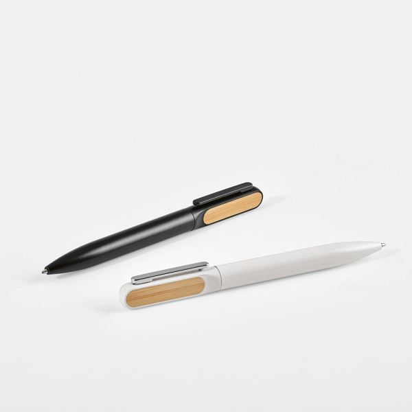 Stylo écologique Plato Pen en aluminium recyclé et bambou – Cadeau d'entreprise personnalisé – BCM Goodies