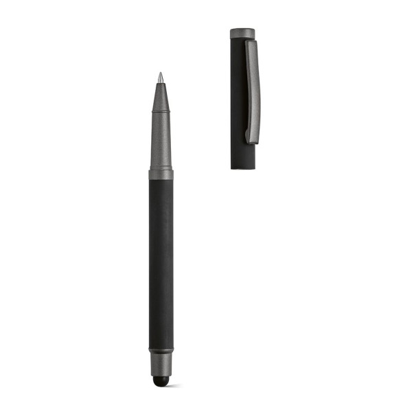 Stylo Woolf Pen en acier inoxydable recyclé avec étui bambou écologique - Cadeau d’entreprise personnalisé