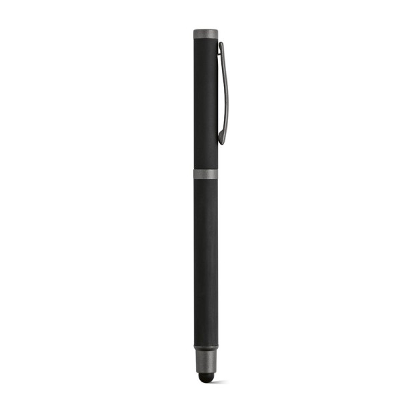 Stylo Woolf Pen en acier inoxydable recyclé avec étui bambou écologique - Cadeau d’entreprise personnalisé