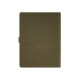 Classeur Eliot A4 en toile de coton recyclée avec pochette tablette et accessoires - BCM Goodies