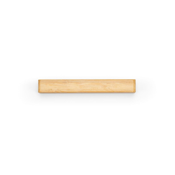 Stylo Woolf Pen en acier inoxydable recyclé avec étui bambou écologique - Cadeau d’entreprise personnalisé