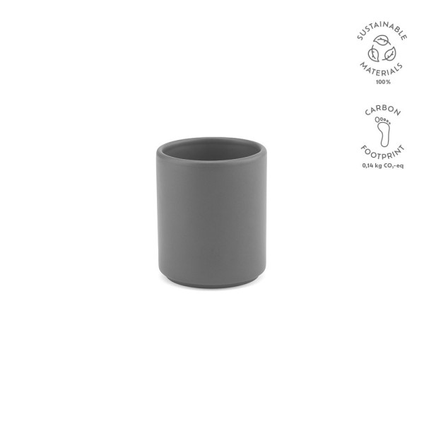 Tiber 75 Mug sans poignée en céramique personnalisable – Mug élégant et durable pour cadeaux d’entreprise et communication de ma