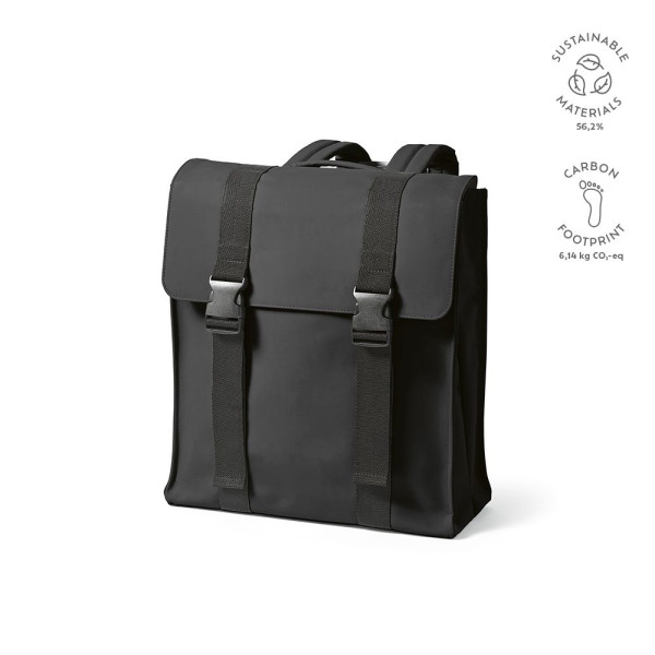 Sac à dos Edinburgh 22L en PU recyclé avec pochette ordinateur – BCM Goodies