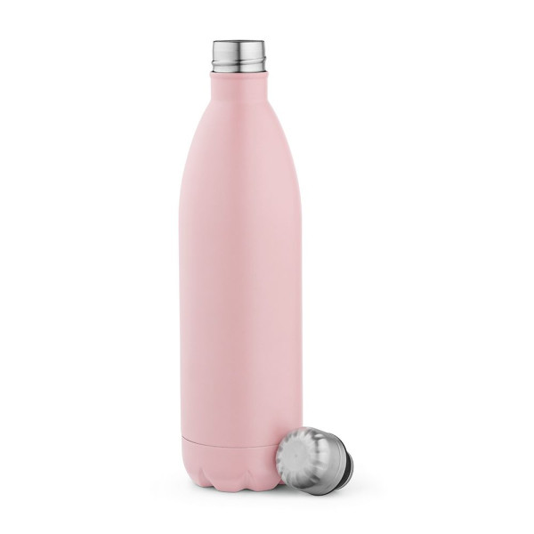 Bouteille personnalisable Mississippi 1100 en acier inoxydable recyclé – 4 tailles, 15 couleurs – BCM Goodies